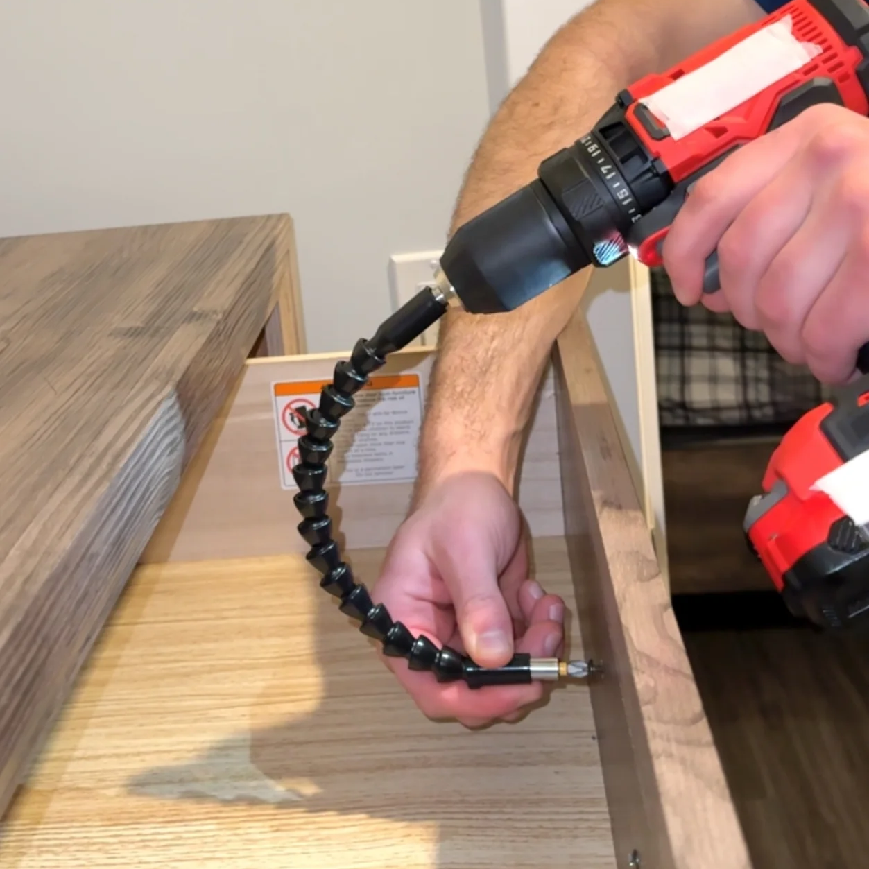Flexible Drill Bit Extension