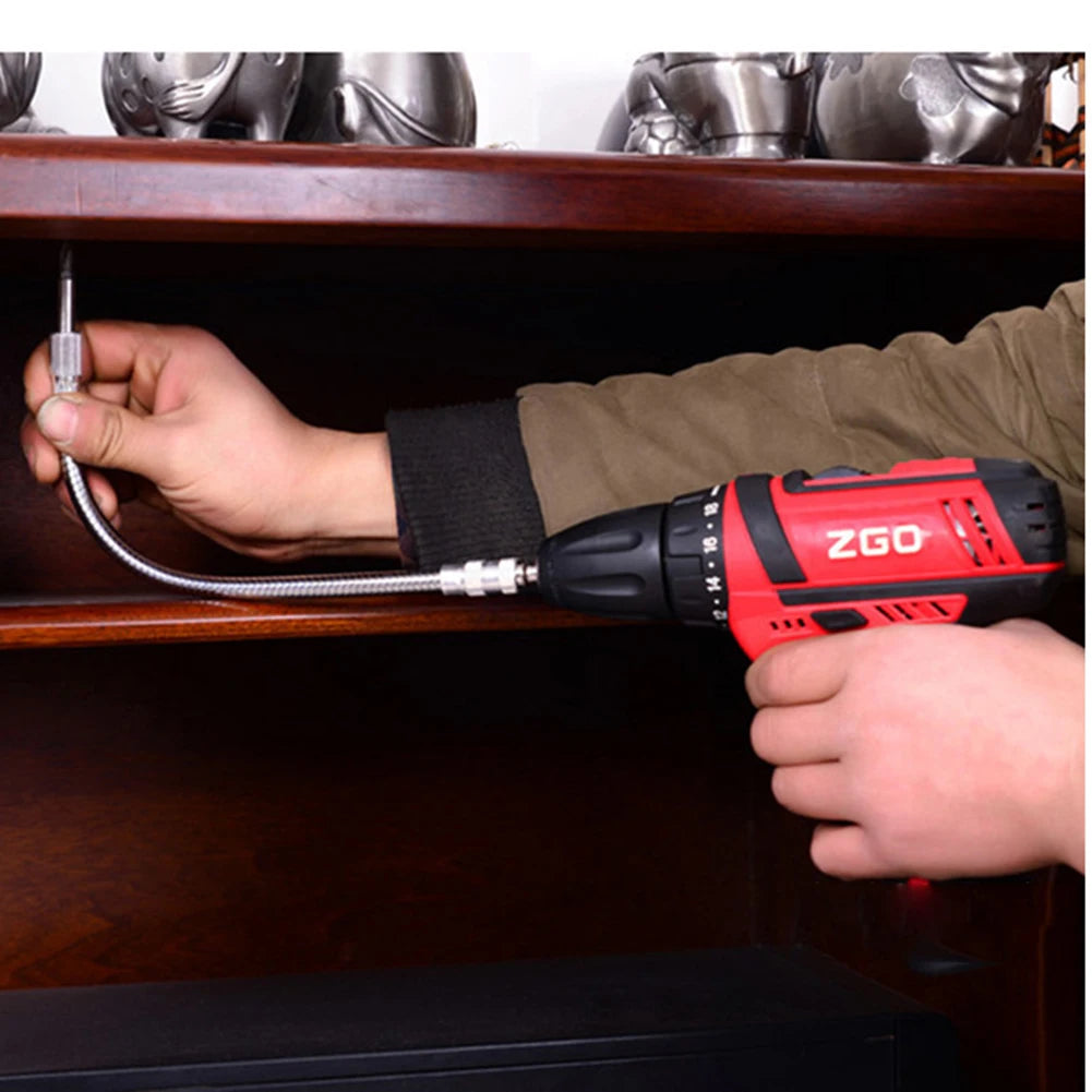 Flexible Drill Bit Extension