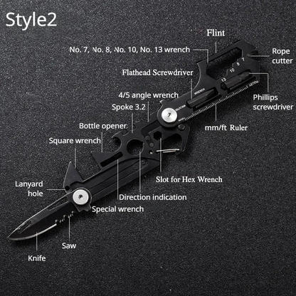 Multifunctional Outdoor Tool Card EDC