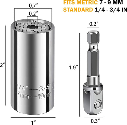 Universal Drill Socket